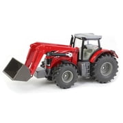 Siku Farmer Massey Ferguson with Front Loader, 1:50 Scale, Red