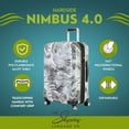 thumbnail image 3 of Skyway Luggage 24" Nimbus 4.0 Hardside 8 Wheel Spinner Luggage, Medium Check-in, 3 of 10