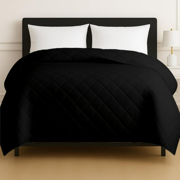 Manta pesada HomeSmart de 22,68 kg, tamaño king, 104 x 92 cm, color negro