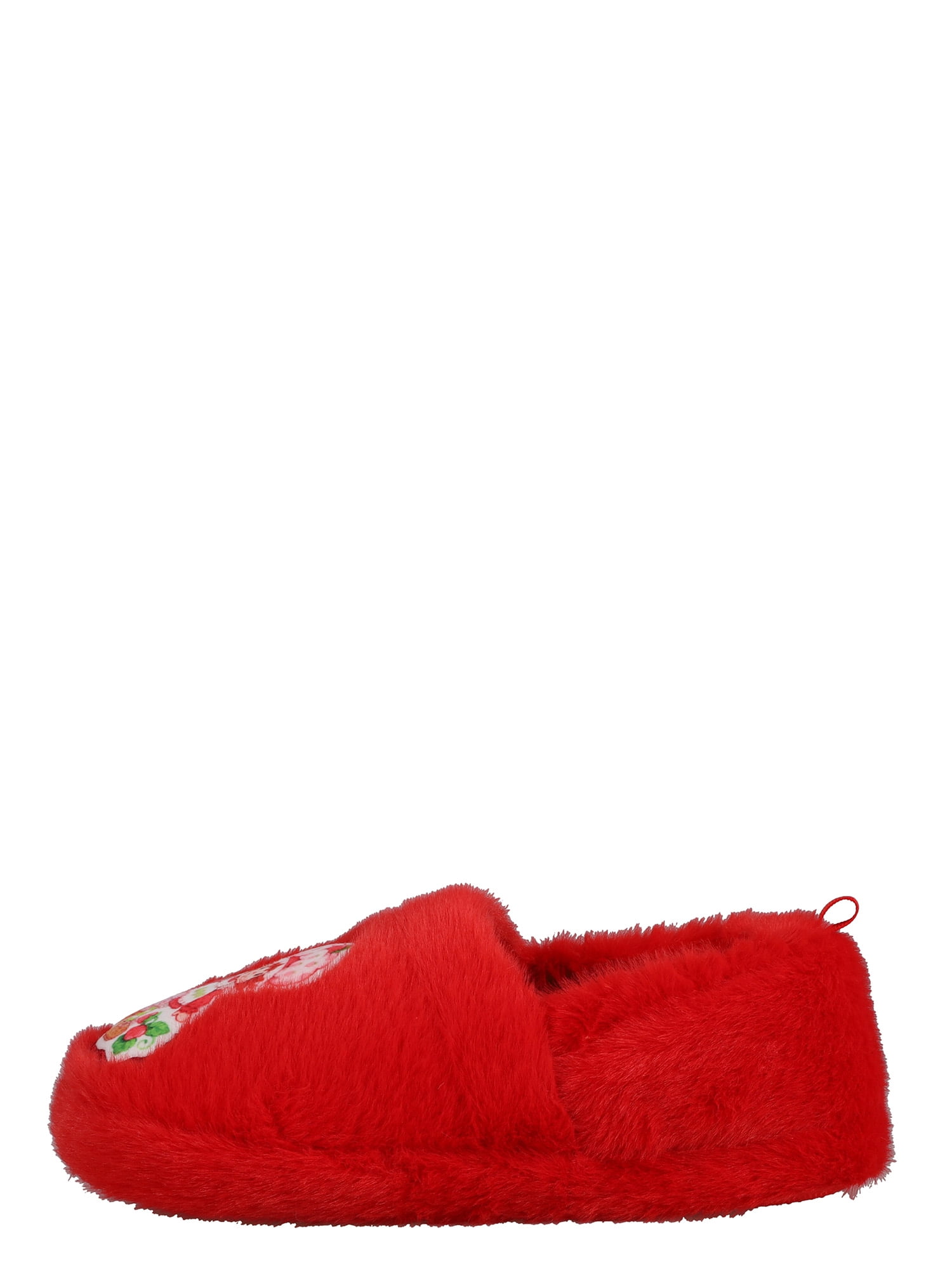 Toddler and Little Kids Strawberry Shortcake Fuzzy Slippers