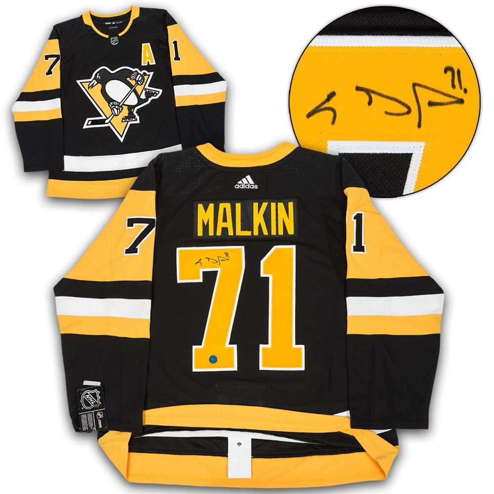 Evgeni Malkin Pittsburgh Penguins Autographed Adidas Jersey Walmart