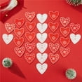 thumbnail image 5 of Bueautybox 10Pcs Wooden New Year Christmas Xmas Tree Heart Star Hanging Pendant Home Decor, 5 of 7