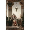 thumbnail image 3 of Gustave Moreau 12x18 Black Modern Framed Museum Art Print Titled - King David (1878), 3 of 5