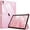 Baby Pink, variant on Fintie Slim Hybrid Case for iPad Air 11-inch M3 (2025) / M2 (2024), iPad Air 5th (2022) / 4th Generation (2020) 10.9 Inch - Clear Transparent Back Cover with Built-in Pencil Holder