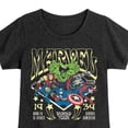 thumbnail image 3 of Marvel The Avengers - Concert Tee Style - Toddler And Youth Girls Fitted Short Sleeve Graphic T-Shirt, 3 of 5