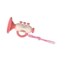 thumbnail image 4 of Trompeta de juguete, altavoz pequeño, silbato infantil de dibujos animados, colorido, ideal para niños y niñas. Regalo perfecto para las fiestas. Rosa, 4 of 10