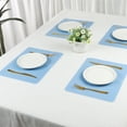 thumbnail image 7 of Unique Bargains Set of 6 Silicone Placemats for Kitchen Dining Table Decor Blue, 7 of 7