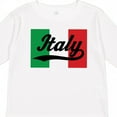 thumbnail image 4 of Inktastic Italy Flag Boys or Girls Long Sleeve Toddler T-Shirt, 4 of 5