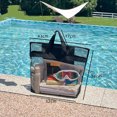 thumbnail image 1 of Bolsa de playa con asa  para mujer, de, unisex, para natación, con red interior, pleble, 1 of 6