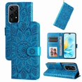 thumbnail image 1 of Funda tipo cartera GANGXUN para Honor 200 Lite 5G , diseño girasol, cuero PU, soporte, cierre magnético, tarjetero, 1 of 5