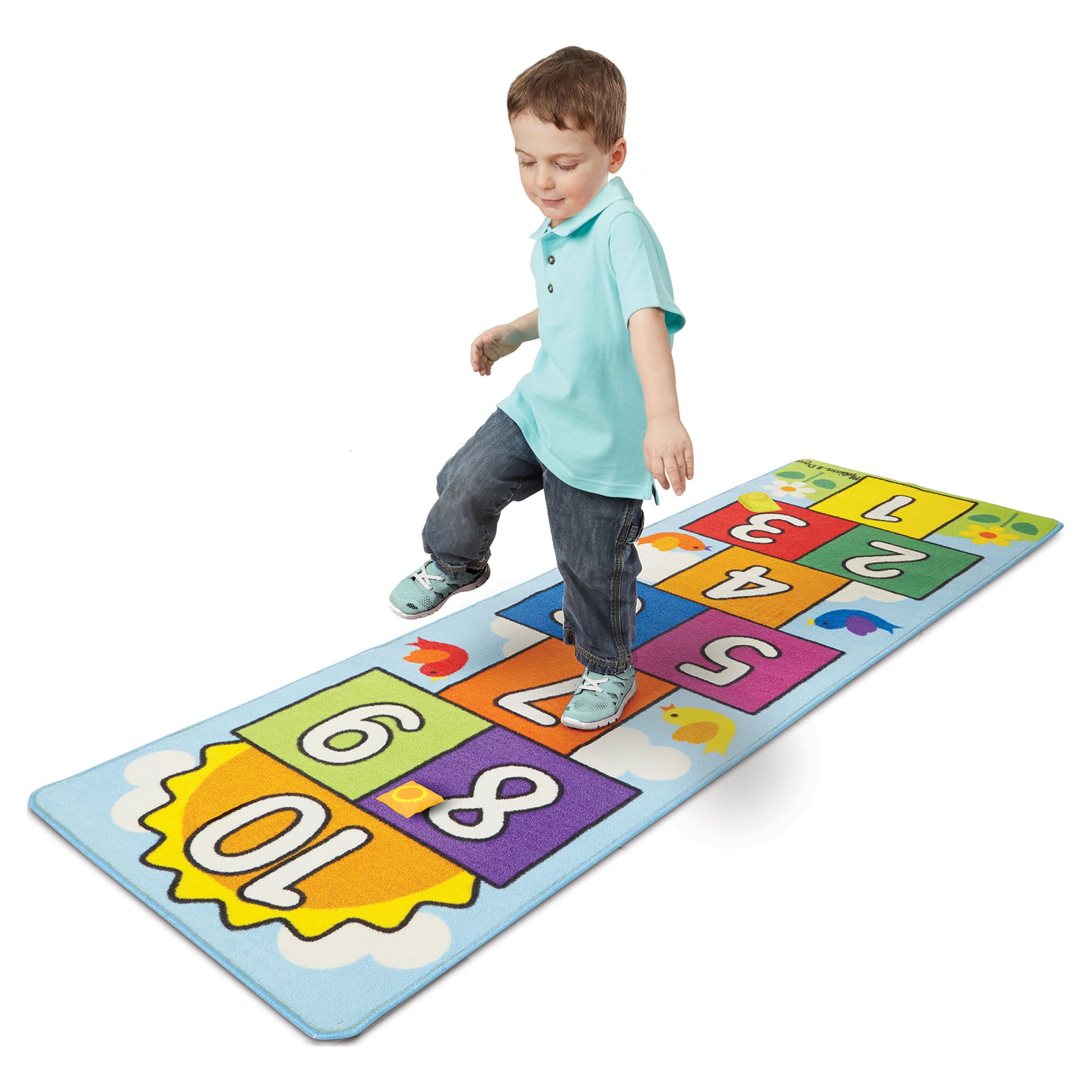 Multicolor Velvet Toy Park F 953 Hopscotch Playing Mat at Rs 2950