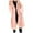 Pink, variant on Long Sleeve Hooded Jacket Mid Length Coat With Deep Pockets For Comfortable Warmth And Stylish Everyday Outerwear