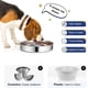thumbnail image 4 of Comedero lento para perros de acero inoxidable, 2 tazas de comedero para perros antideslizante de metal, adecuado para perros pequeños y medianos como un recipiente de agua para perros para reduc, 4 of 5