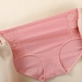 thumbnail image 4 of Annhoo High Waisted Womens Underwear Cotton No Show Soft Elastic Underpants Comfy Ladies Safety Panties Briefs, 4 of 8
