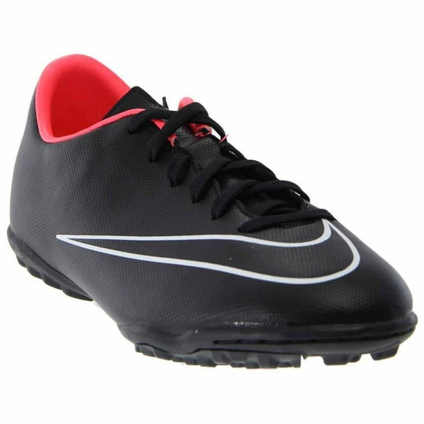 Nike Boys Mercurial Victory V Turf Jr Soccer Athletic Cleats Black 10