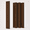 Dark Brown, variant on Art3dwallpanel 4Pcs 94.5'' x 7.9'' Wood Slat Acoustic Panels, MDF 3D Wall Panel for Accent Wall Ceiling Office,Brushed Silver