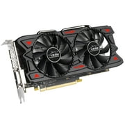 JINGSHA RX580 Gaming Graphics Card, 8GB GDDR5, 1257/1340MHz Core Frequency, 2 Cooling Fans, 3*DP+HDPorts