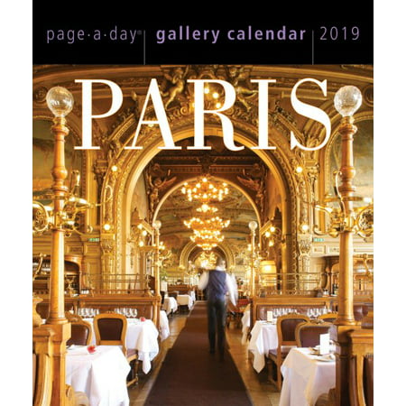 Paris Gallery 2019 Calendar: 9781523502868 (Best Galleries In Paris)