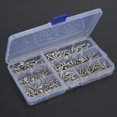 thumbnail image 3 of Juego de tornillos autorroscantes de metal de 600 piezas Kit surtido de tornillos de máquina avellanados elevados, 3 of 9