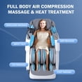 thumbnail image 3 of MassaMAX 4D Massage Chair, OTA Update & Electric Extendable Footrest, Zero Gravity, With Touch Screen, Quick Access Buttons, 3 of 14