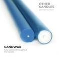 thumbnail image 4 of CANDWAX 8 inch Taper Candles Set of 4 - Dinner Candles Dripless - Tall Candles Long Burning Perfect for Dinner or Party Candles Decor - Dark Blue Candles, 4 of 4