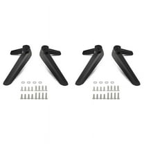 4x Universal TV Stand, Table Top Stand Base Replacement, Pedestal Feet Mount Legs 17mm-20mm