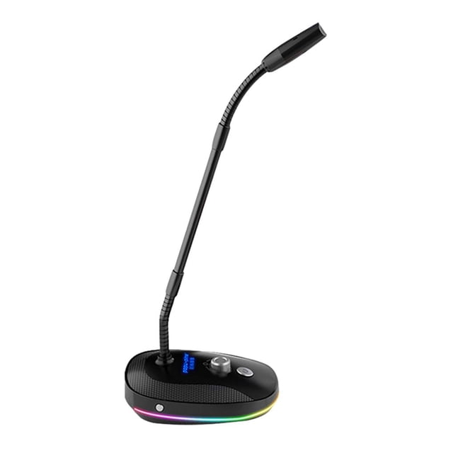 Micrófono De Escritorio Usb Con Botón De Silencio Para Computadora, Micrófono De Condensador, Grabación De Estudio, Canto, Reunión, Juegos, Chat Kearding EL012499-00