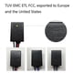 thumbnail image 2 of LD-600S Build-in 3 Way Finger Touch Dimmer 25~150W For Tungslen Filament Lamp 3-25W LED Light Input 220-240V AC, 2 of 5