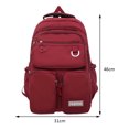 thumbnail image 3 of Mochila Mujer Bolsa de libros casuales escolares de moda Nylon de gran capacidad para niñas adolescentes Niños Tmvgtek Para Estrenar, 3 of 9