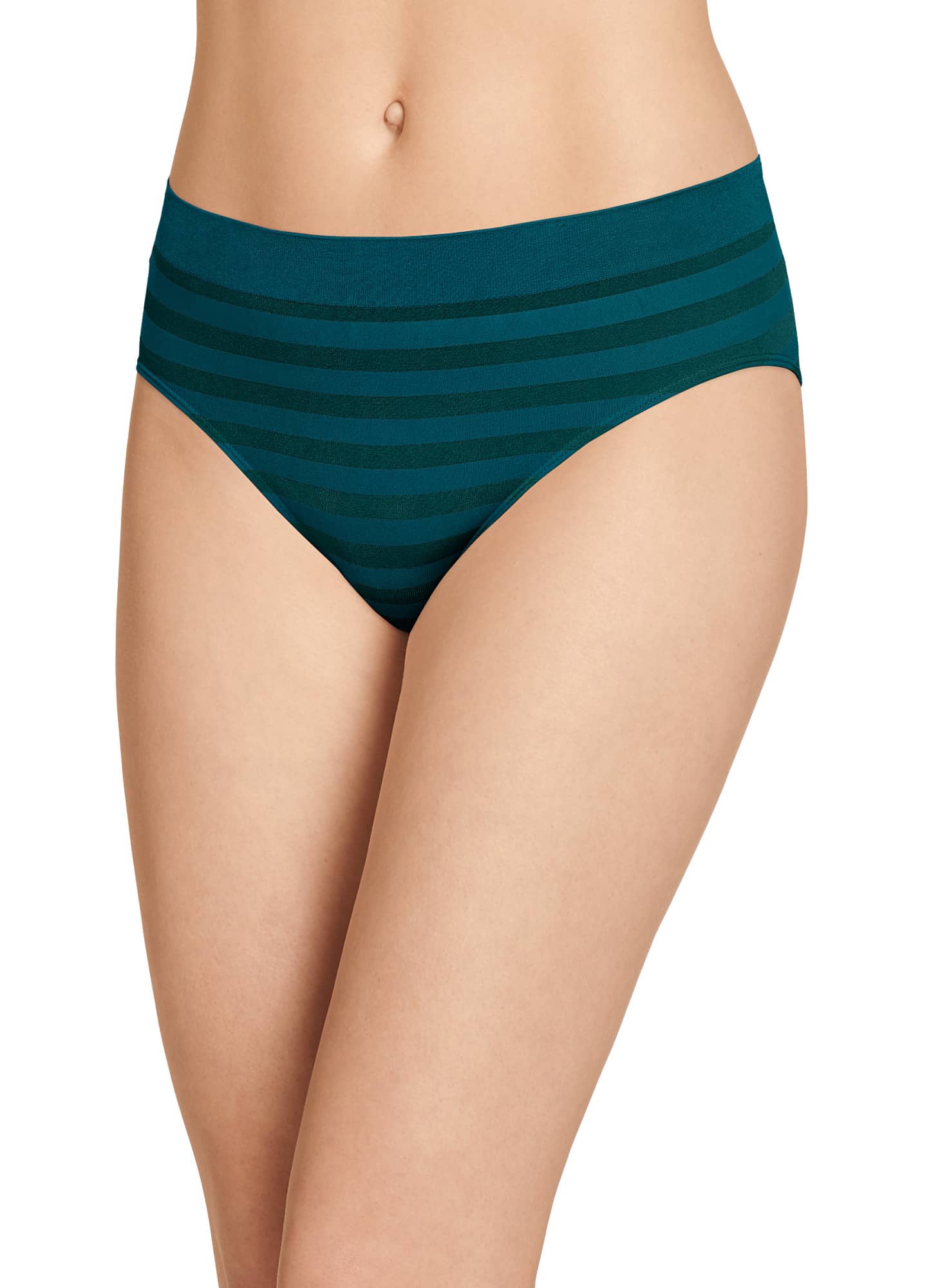 Jockey Womens Comfies Matte & Shine Underwear Hipsters Nylon