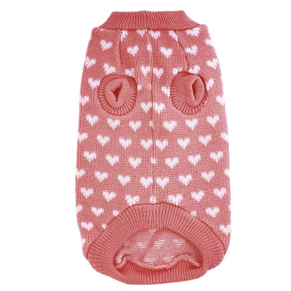 TIELUTT Sweater Dog Cute and Autumn Winter Heart Cat Pattern Clothes Pet Dog Vest Zip Girl Dogs Clothes Small Mini Chihuahua Clothes Boy Puppy Jackets Boys Dog Clothes Medium Sized Dog Girl Sweater