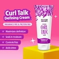 thumbnail image 3 of Not Your Mother's Curl Talk Defining Curl Cream, Fragrance-Free and Protein-Free, 6 fl oz, 3 of 10