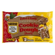 Nestle Toll House Rolled & Ready Gingerbread Cookie Dough Sheets 16 Oz.