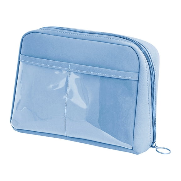12 Compartments Pencil Case High Capacity Pencil Bag Marker Organiser Pouches Art Supplies Pouches Travel Cosmetic Bag
