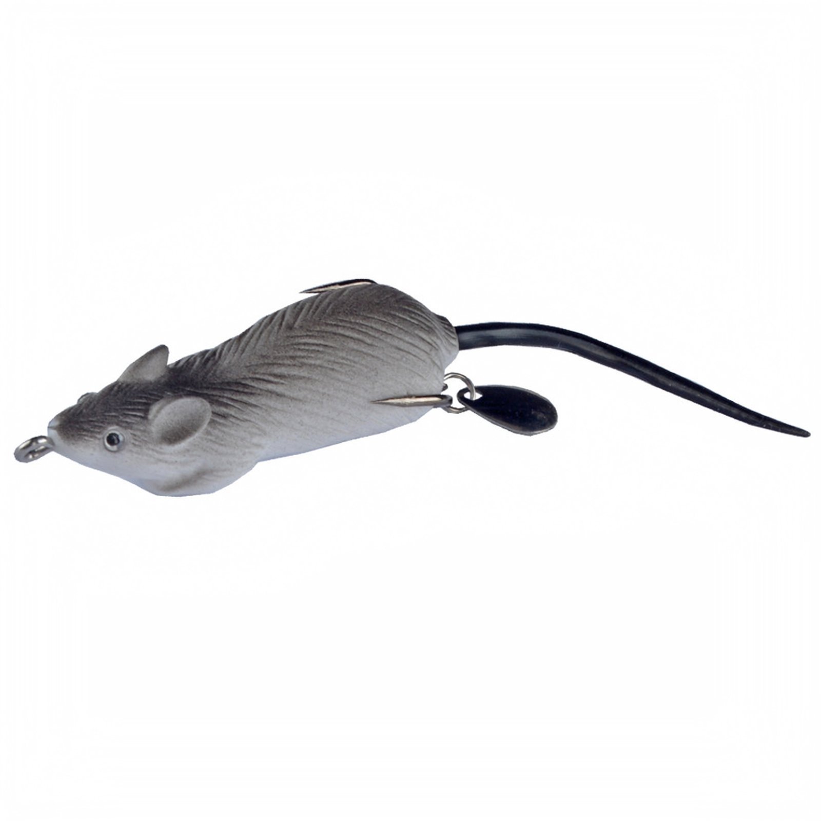 Topwater Lure Snakehead Fishing Bait with Double Hook Small Hard Body Mouse Design for Freshwater Bass and Long Cast Fishing Style E