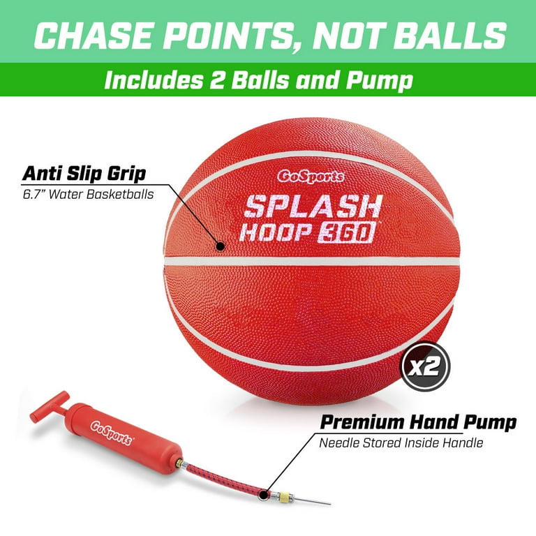 Gosports splash hoop 360 floating pool basketball game 2025