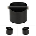 thumbnail image 4 of Coffee Knock Box, Large Space Stainless Steel Coffee Grounds Knock Box Dishwasher Safe  For Coffee Machine For Bars For Cafes, 4 of 8