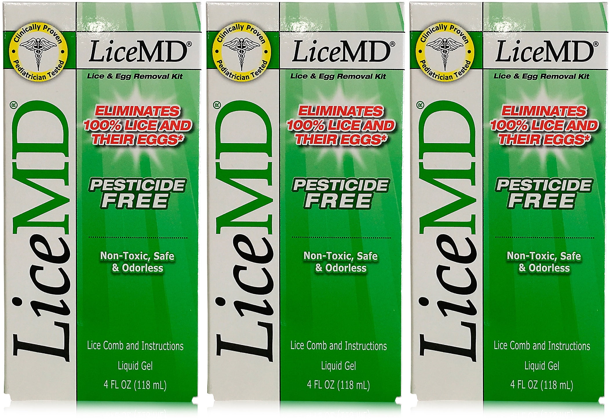 Lice MD Head Lice Treatment, 4oz Each Pack Of 3