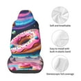 thumbnail image 4 of Yiaed Starry Sky Pine Tree Donut Print Car Seat Covers,Universal Auto Seats Protector Fits for Car,SUV Sedan,Truck,Automotive Seat Covers & Accessories, 4 of 5