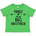 thumbnail image 3 of Inktastic Finally I'm the Big Brother Boys Toddler T-Shirt, 3 of 5