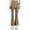 Khaki, variant on Tanghaowl Women's Pants, Women's Casual High Waist Yoga Flare Pants with Stretch Bootcut Legging for Daily Workout Campus Coffee XXL