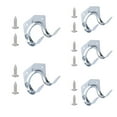 thumbnail image 3 of Gancho De Pared De Almacenamiento Ganchos colgantes de Metal con soporte de suspensión de 5 uds con tornillo para herramienta de garaje de cocina de jardín Hugtrwg Para estrenar, 3 of 8