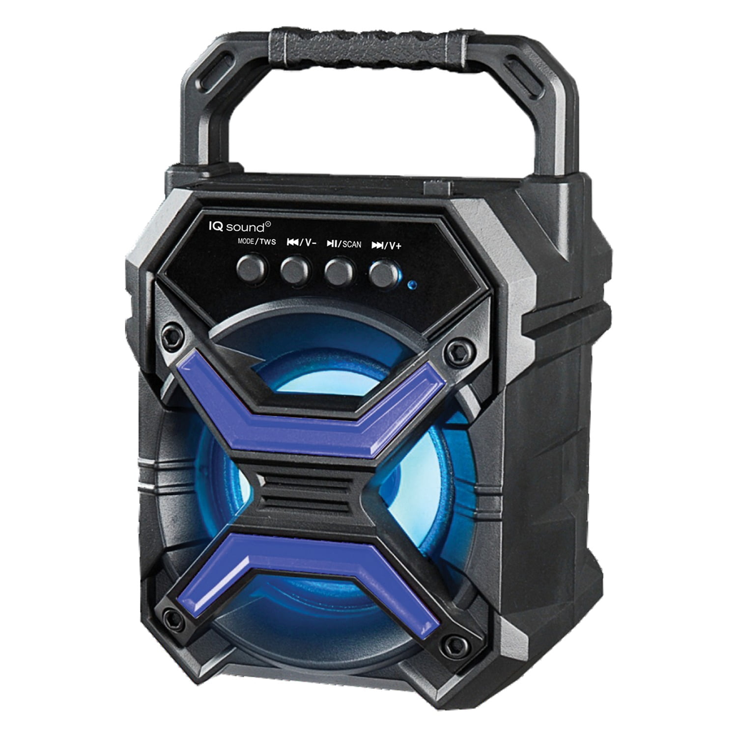 Supersonic IQ1573BT Blue 3Inch Wireless Portable Bluetooth Speaker
