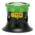 thumbnail image 1 of Watch Repair Loupe, Professional Impact Resistant Portable High Hardness 15X Loupe  Transparency  For Gems Coins Stamps Rocks, 1 of 8