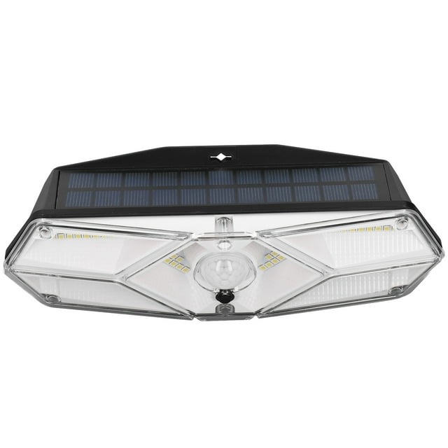 Luz solar LED para exteriores, luz solar 104LED para exteriores, luz blanca, luz solar, lámpara solar montada en la pared, estándares líderes en la industria Jadeshay A