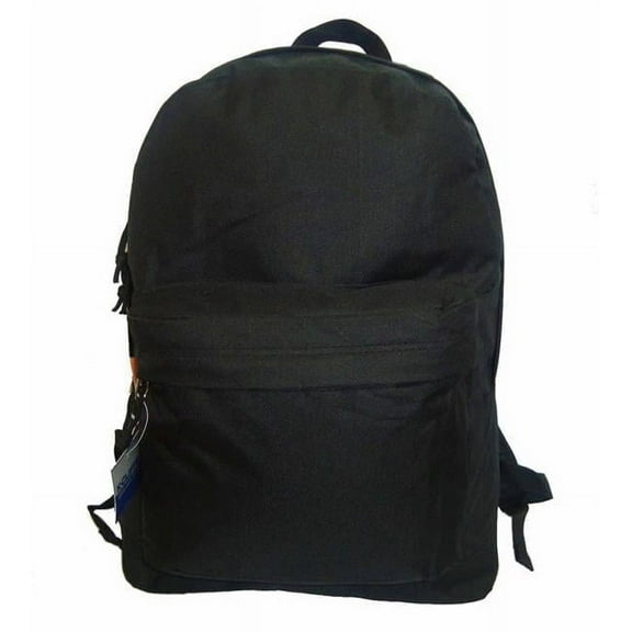 Harvest LM198 Black 16 in. 600D Polyester Standard Backpack