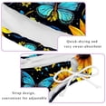 thumbnail image 3 of Starry Sky Sunflower Butterfly Swimsuit Bikini Set with Detachable Sponge and Adjustable Strap, Two-Pack for Swimming Pool and Beach Parties, 3 of 6