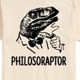 thumbnail image 3 of Instant Message - Philosoraptor - Men's Short Sleeve Graphic T-Shirt, 3 of 6