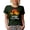 Military Green, variant on Retro Can't Work Today, My Arm Is in a Sling - Hunting Enthusiast or Hunter, Black T-Shirt, 3XL