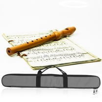 WRITWAA 1Pack Flute Case Carry Bag Grey Rectangular Design for Professional Players 28.1x4.1x1in